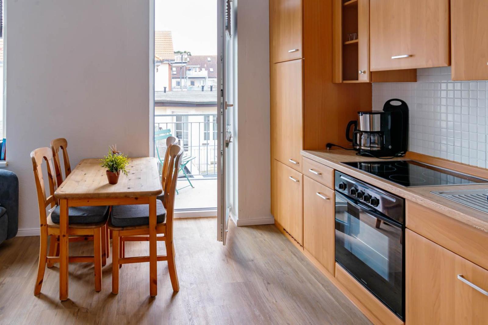 Apartmenthaus Chrischanshof 罗斯托克 外观 照片