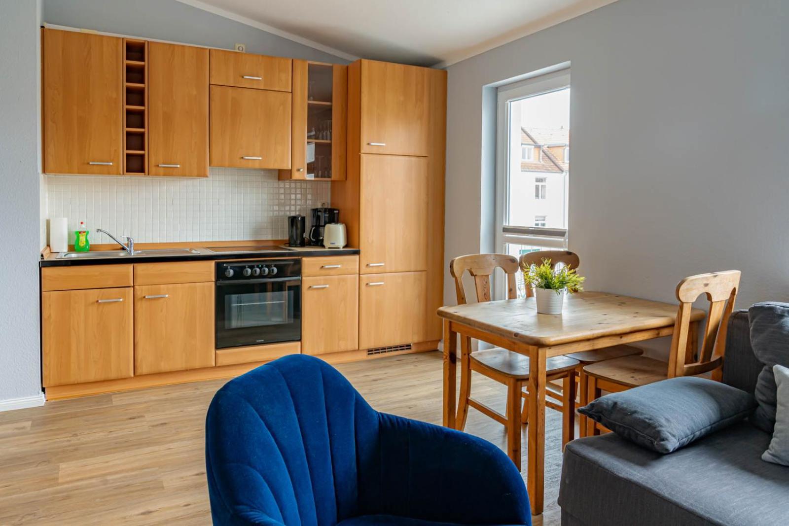 Apartmenthaus Chrischanshof 罗斯托克 外观 照片