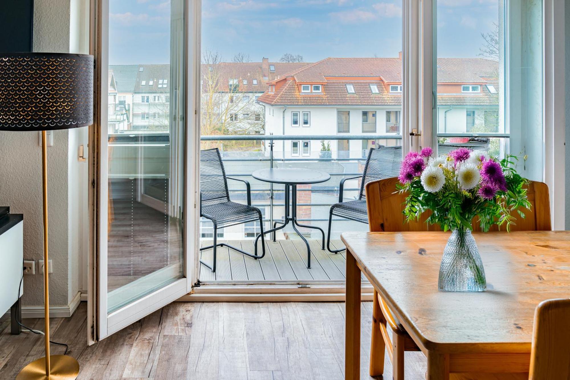 Apartmenthaus Chrischanshof 罗斯托克 外观 照片